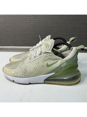Nike Air Max 270 Sneakers Cream & Green Men’s Size 10 Athletic Shoes Casual